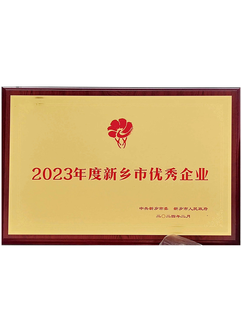2023年度新鄉市優秀企業
